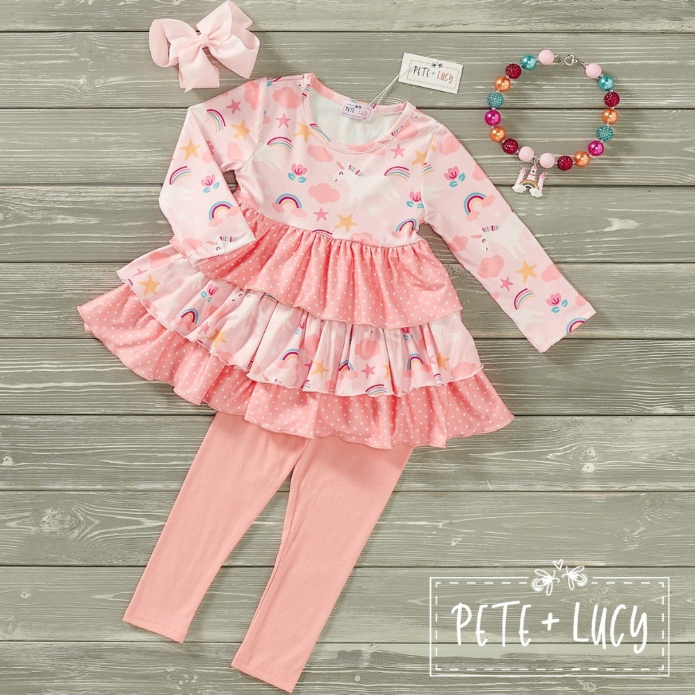 Unicorn Fluff Pant Set